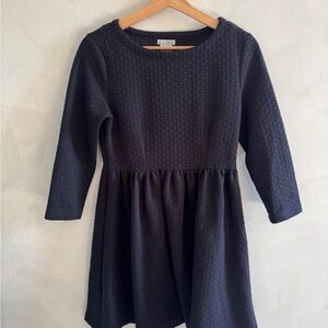 Kling - Textured Navy Blue Dress- Size XS